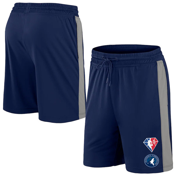 Men's Minnesota Timberwolves Navy Shorts